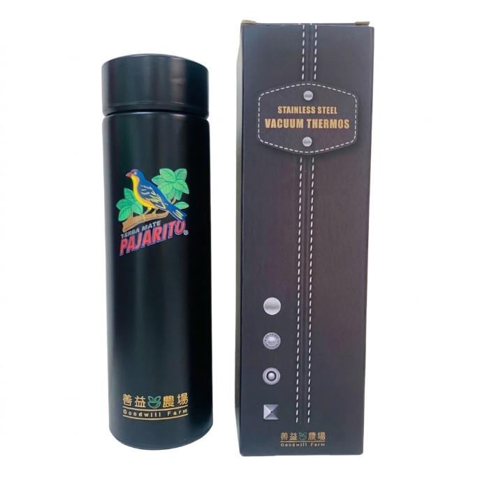濾泡保溫瓶黑色450ml